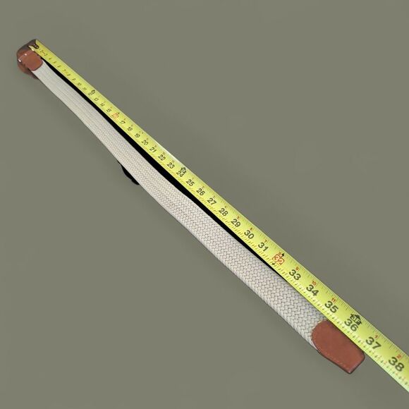 Magnanni Nadal Woven Belt Made in Spain Men's size Small Beige - Picture 12 of 16